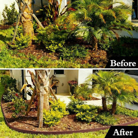 Maebeacae brown edging blends with landscapes for natural, seamless appeal