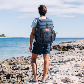 Maelstrom Backpack Cooler adjustable straps enable comfortable all-day carry