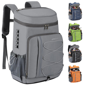 Maelstrom Cooler Backpack front view shows 50-can capacity for outdoor meals