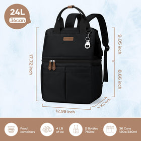 Maelstrom Cooler Backpack side pocket for quick access
