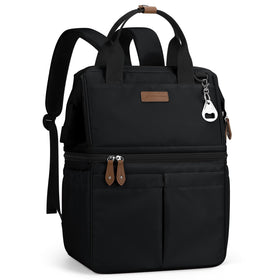Maelstrom Cooler Backpack top view showing compact design for travel days