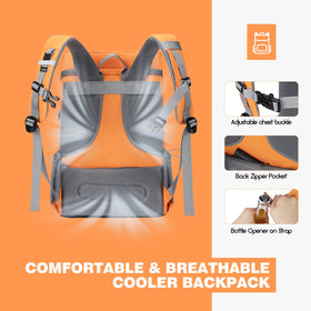 Maelstrom top pocket for electronics and snacks on the move.