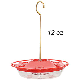 MAGGIFT Juegoal 12 oz feeder top view showing clear nectar access through ports.