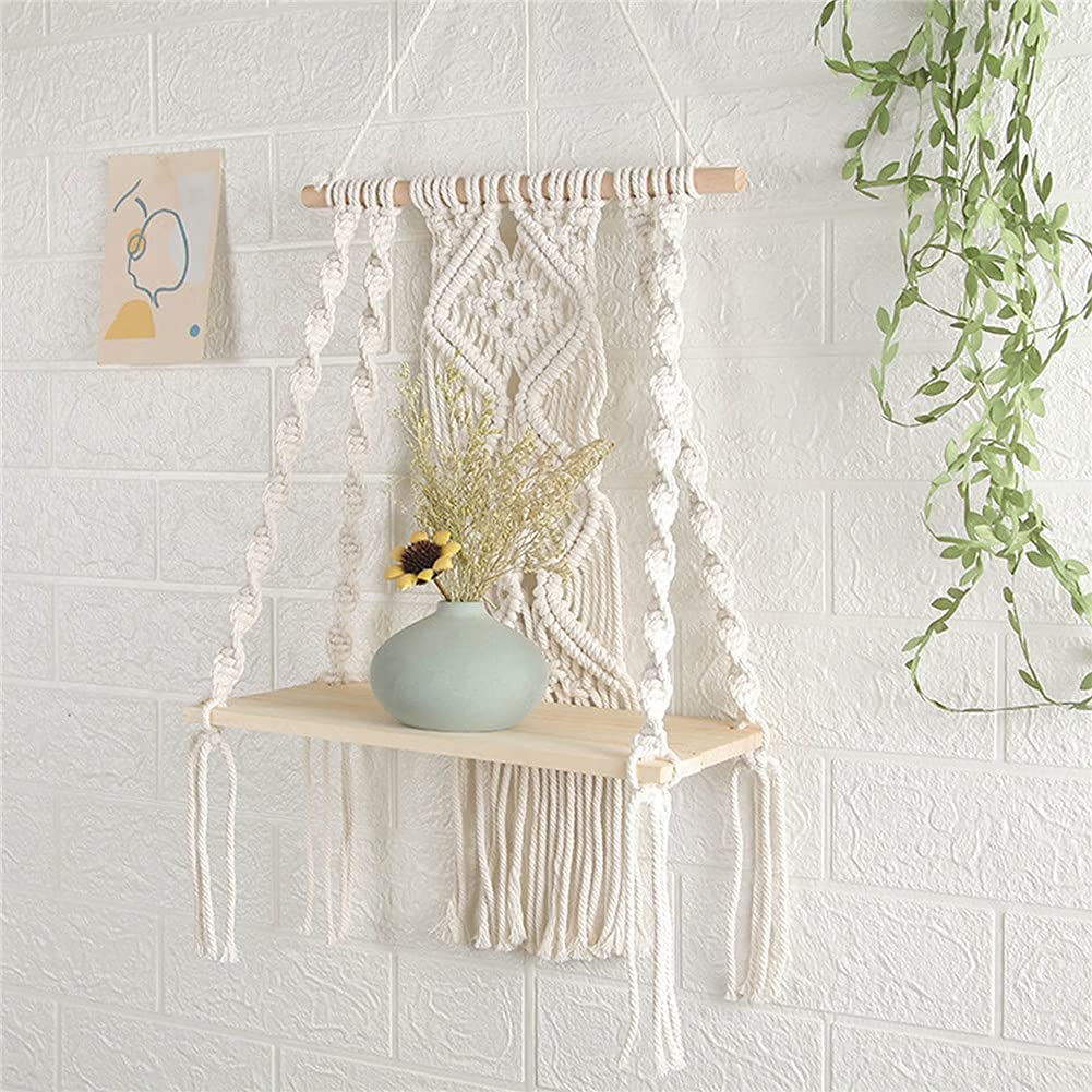 Maghat kids room boho shelf art adds playful storage and style.