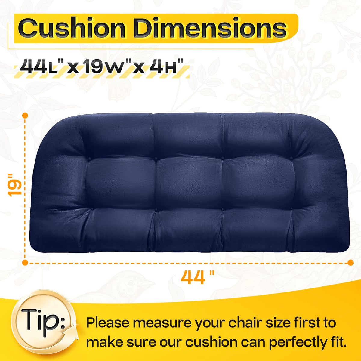 MAGIC ELEPHANT memory foam seat cushion close-up showing contouring comfort
