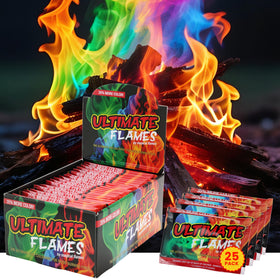 Magical Flames color packets unboxing reveal vibrant flames for instant backyard appeal