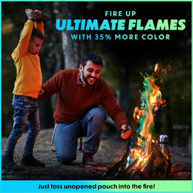 Magical Flames vibrant flames dance to create a captivating outdoor ambiance