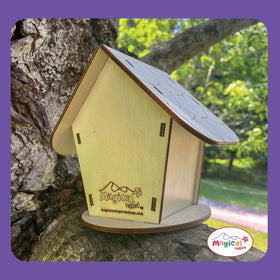 Magical Valley Fairy House display-ready setup for indoor decor.