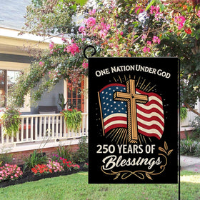 MAGJIUKE 12 x 18 inch flag fits porches, gardens, and entryways.