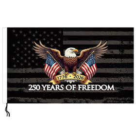 MAGJIUKE flag design on motorcycle luggage rack for bold patriotism