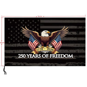 MAGJIUKE double-sided patriotic flag on bike for visibility