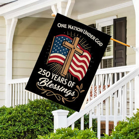 MAGJIUKE 28x40 inch flag suits patios, porches, and lawn borders.
