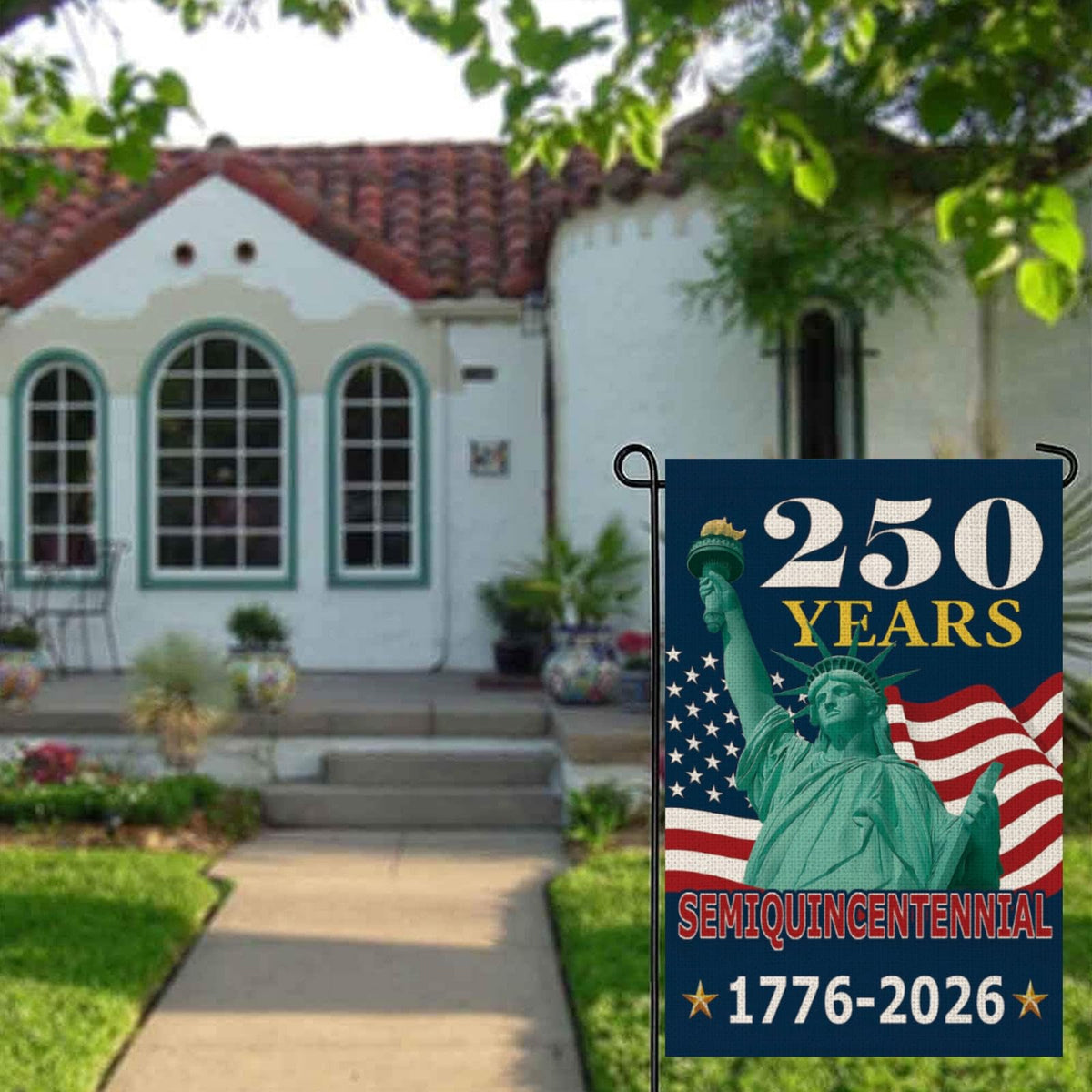 MAGJIUKE patriotic banner suits Memorial and Veterans Day celebrations