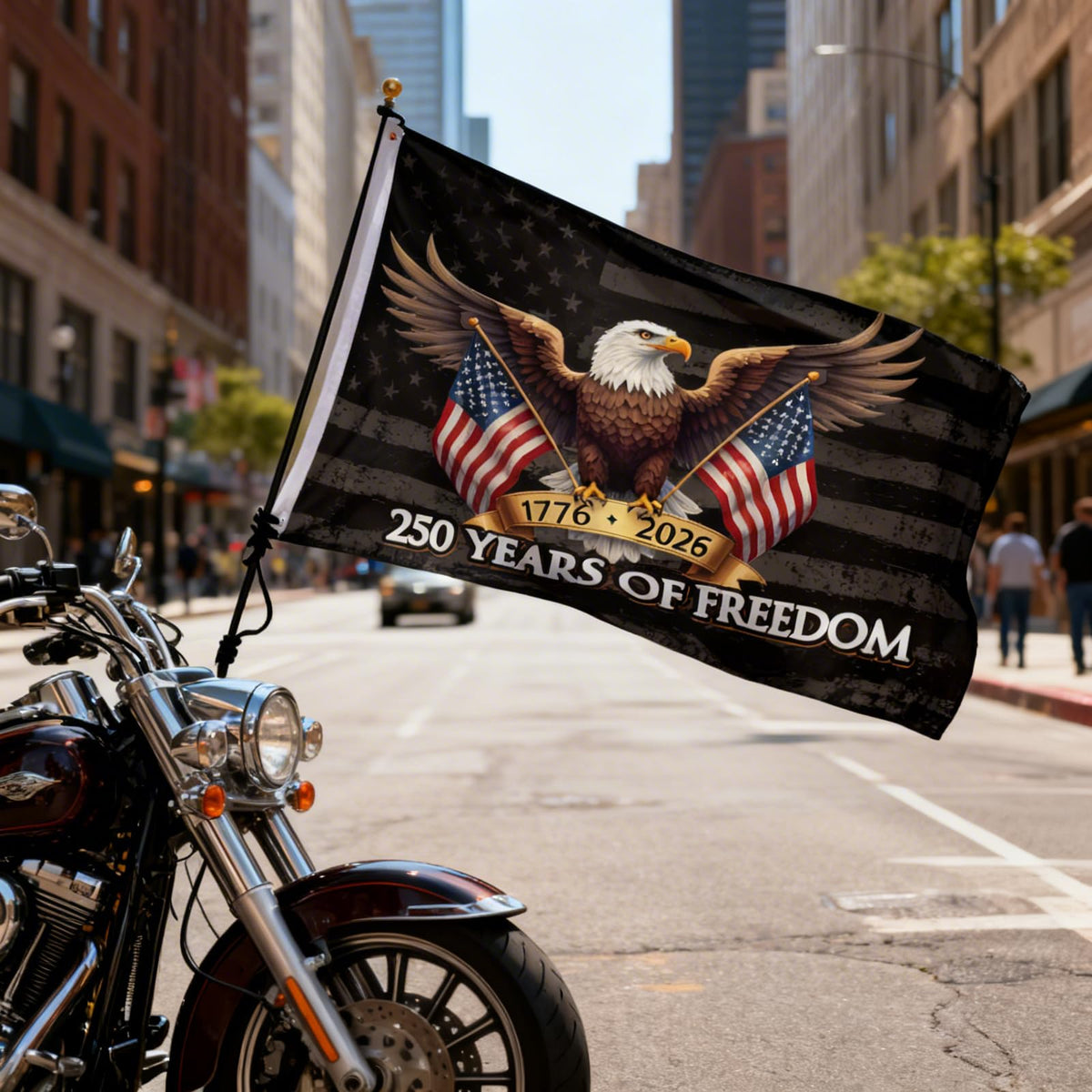 MAGJIUKE patriotic flag suitable for rallies and display