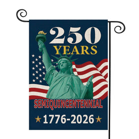 MAGJIUKE usa-250th-anniversary flag with Statue of Liberty for outdoor display and celebration