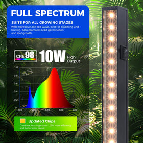 Magnetic bars and clips secure Barrina lights to a surface