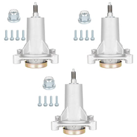 Magorfas 3-pack spindles for Husqvarna and Poulan, ready for quick mower deck upgrades.