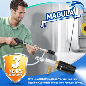 Magula all-in-one pressure washer kit ready for safe, extended outdoor cleaning