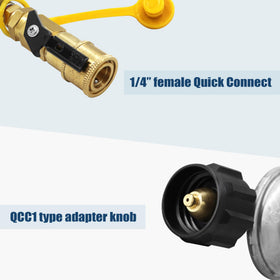 Magula one-quarter inch regulator enables easy grill connections