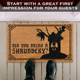 MAINEVENT 0-6-inch fiber Monty door mat endures high-traffic entrances.