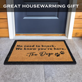 MAINEVENT Door mat for covered outdoor spaces that handles moisture.