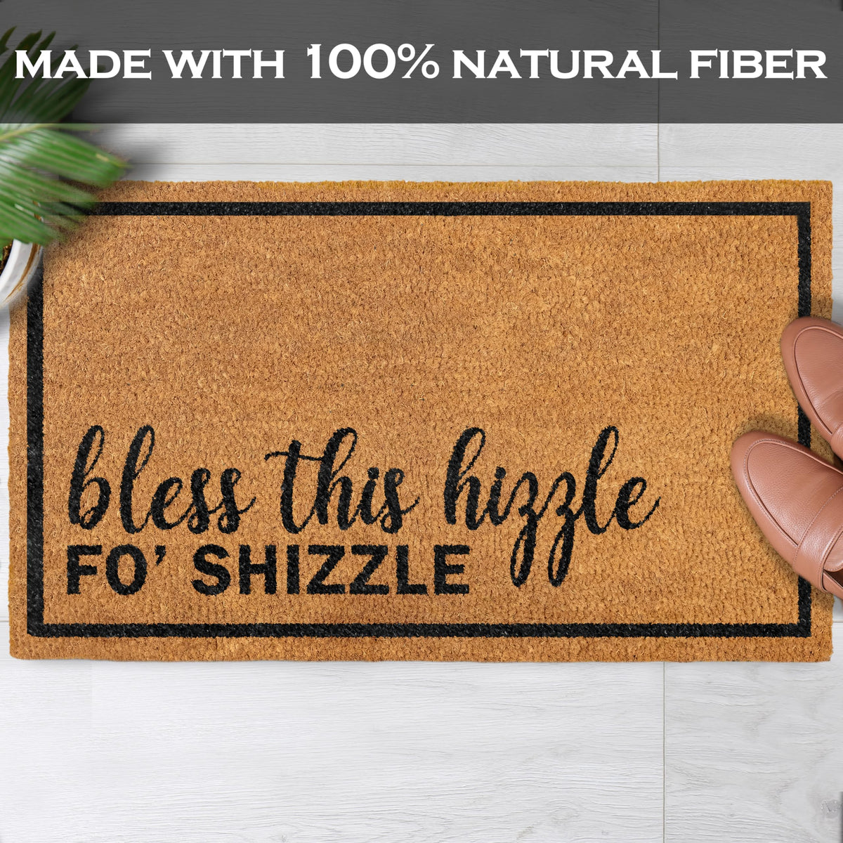 Ideal for covered patios and porches as year-round decor