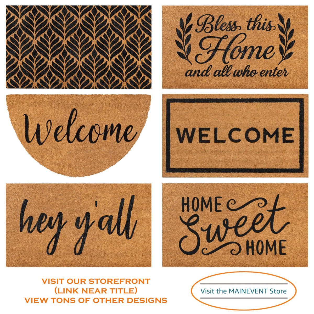 MAINEVENT camper door mat entryway adding lake house charm