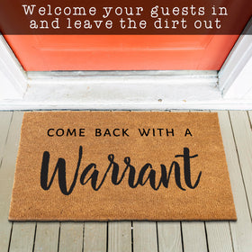 MAINEVENT durable outdoor mat withstands rain and moisture on porches