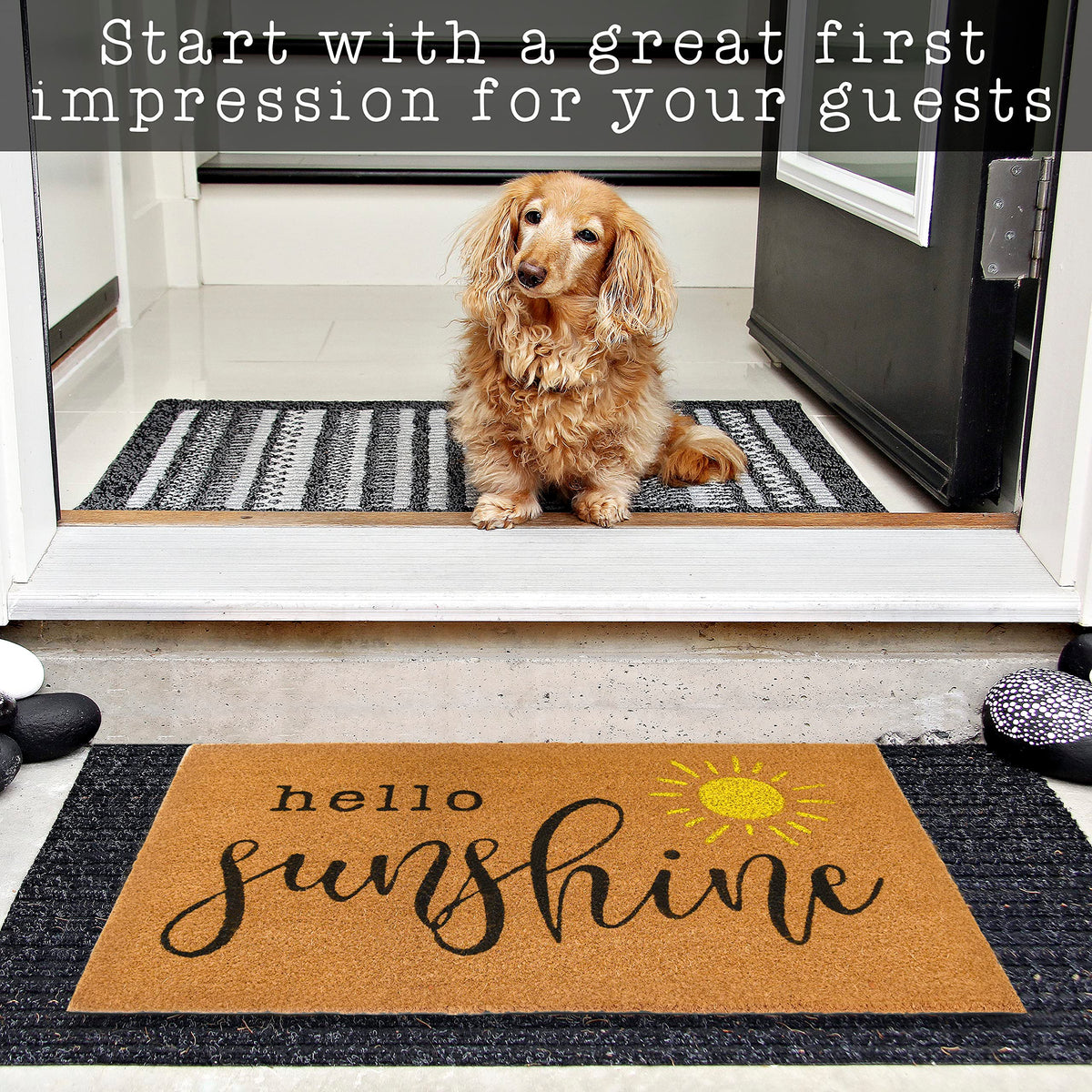 MAINEVENT Hello Sunshine durable materials designed in USA for daily outdoor use.