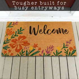 MAINEVENT mat with non-slip backing preventing slips on entryways