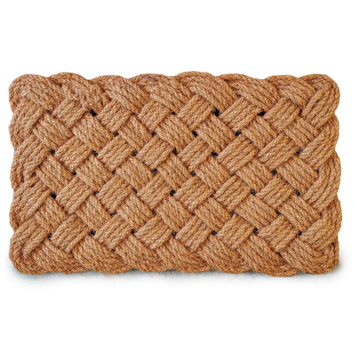 MAINEVENT rope doormat entryway close-up showing woven texture for durable indoor use.
