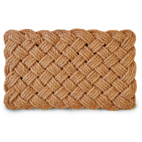 MAINEVENT rope doormat entryway close-up showing woven texture for durable indoor use.
