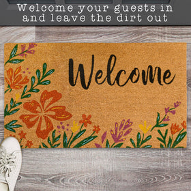 Seasonal styling: MAINEVENT door mat brings brightness even in winter