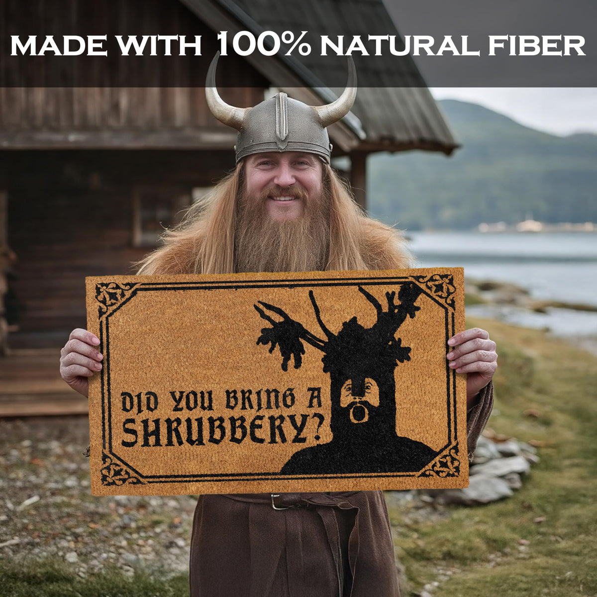 MAINEVENT USA-made eco-friendly Monty decor mat reflects quality.