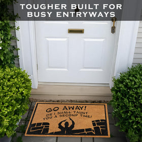 MAINEVENT welcome-mat-nerd-gift offers playful decor for outdoor porches.