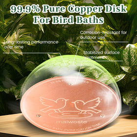 maiwoste universal fit copper disk for most bowls
