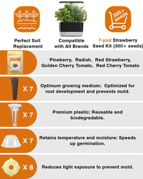Majero hydroponics nutrients bottle supports healthy seedlings with balanced macro and trace elements