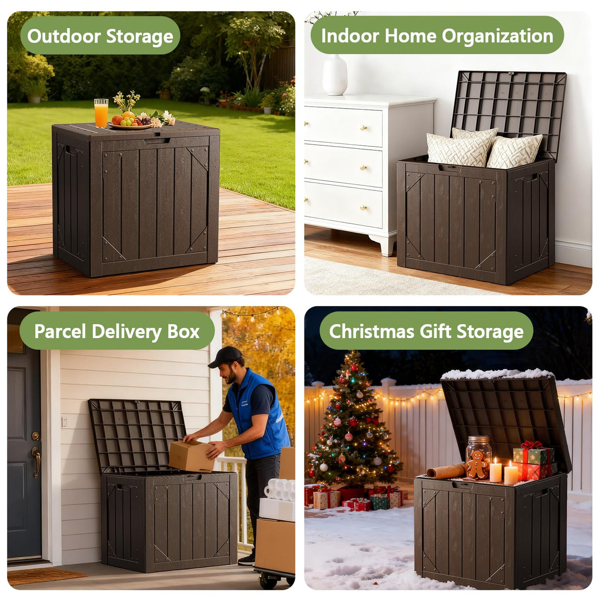 MAKE CHANGES easy assembly instructions for outdoor storage box