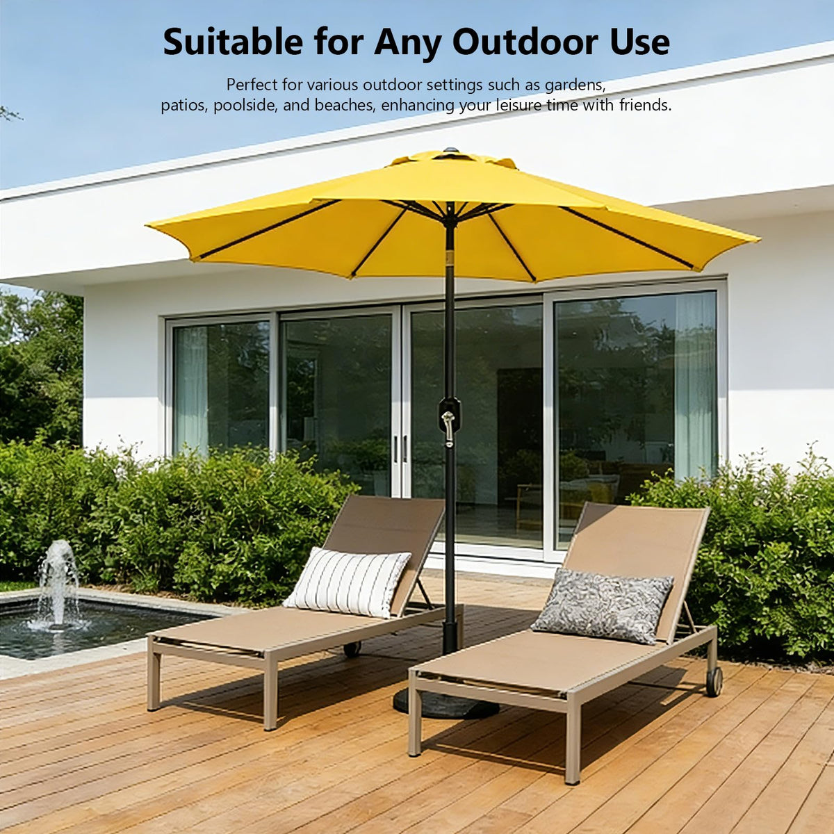 MAKE CHANGES 8-rib frame detail highlighting sturdy wind-resistant support