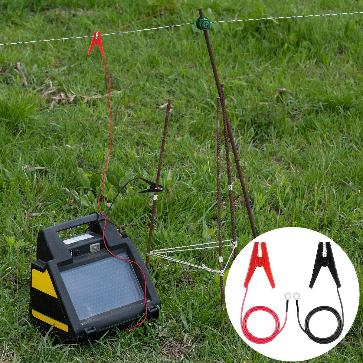 Makevivi safety concept showing fence as a boundary protection against wildlife.