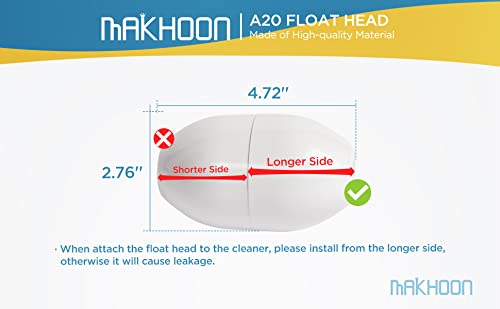 MAKHOON A20 float head compatible with Kreepy Krauly line, LL105 and LX2000 models