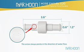 MAKHOON D15 feed hose nut ensures secure connections with Polaris systems.