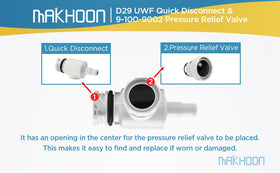 MAKHOON Polaris Zodiac 180 compatibility closeup for seamless replacement