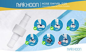 Makhoon 3-pack D20 swivels for quick replacement and minimal downtime