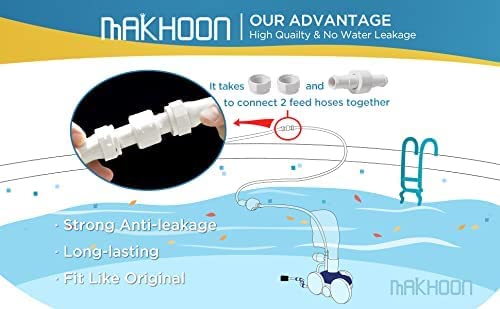 MAKHOON pool-cleaner hose-assembly shows simple swap and maintenance benefits.