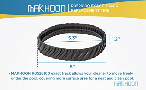 Makhoon R0526100 track for MX6 compatibility, smooth replacement and extended service life.