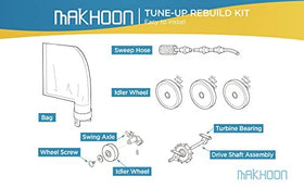 MAKHOON Rebuild Repair Kit bag and tail parts for Polaris Zodiac cleaners