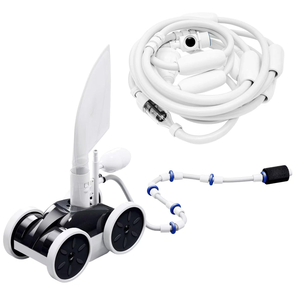 MAKHOON Upgrade four wheels design for stable pool cleaning