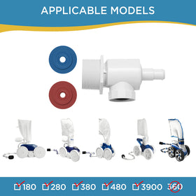 Makhoon UWF connector assembly packaging includes all components for replacement.