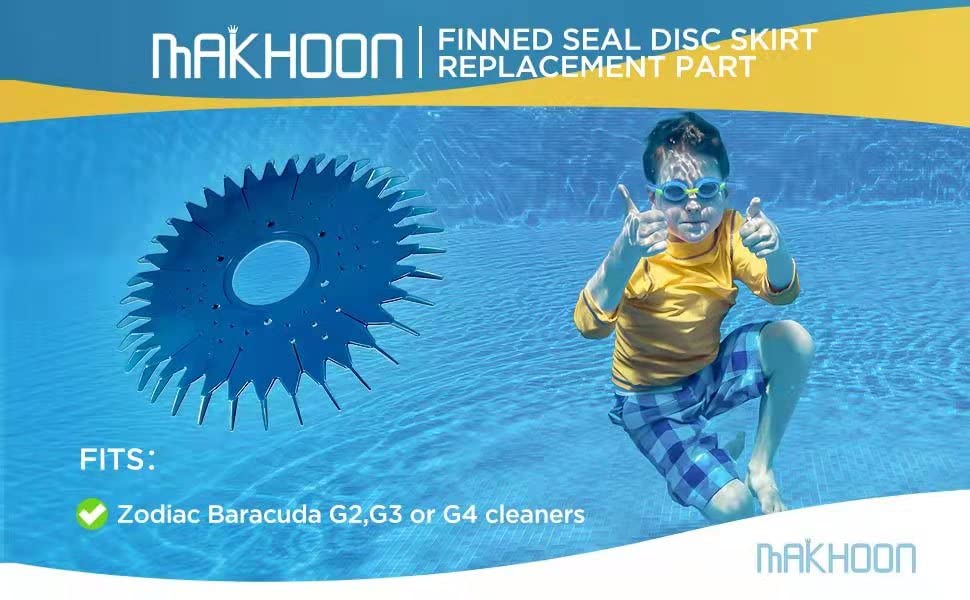 Makhoon W69698 diaphragm pair for Baracuda models, reliable performance